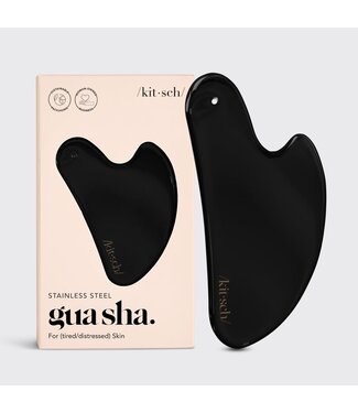 KITSCH Kitsch Stainless Steel Gua Sha - Matte Black