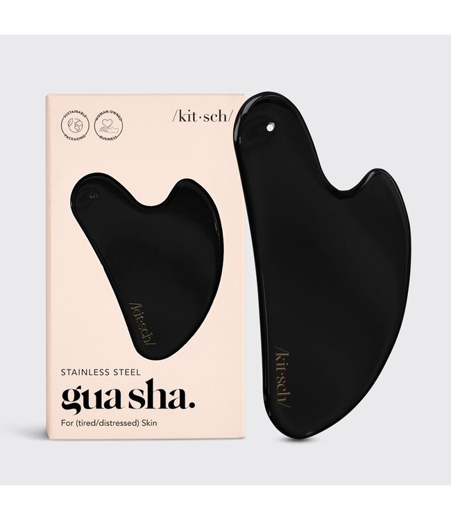 KITSCH Kitsch Stainless Steel Gua Sha - Matte Black