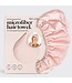 KITSCH Satin-Wrapped Hair Towel - Blush