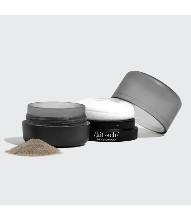 KITSCH Volumizing Rice Protein Dry Shampoo - Dark Tinted Powder