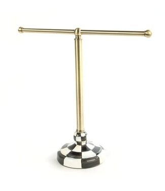 MACKENZIE CHILDS Courtly Check Guest Towel Holder