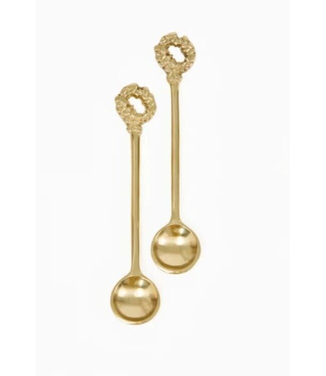 Wreath Dip Spoons Set of 2