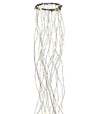 304L Warm White Twinkle Cascade Tree Lights