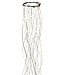 304L Warm White Twinkle Cascade Tree Lights