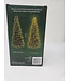 Diamond Cascade Lights Warm White Twinkle (8foot) - Green Wire
