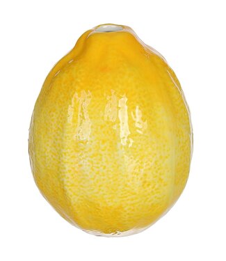 4.7" Lemon Vase Yellow