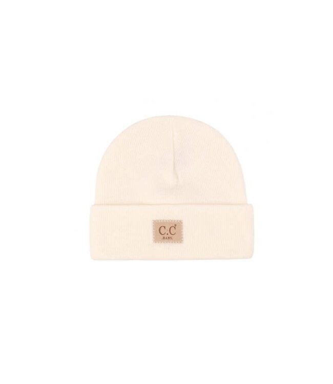 Cc Baby Classic Ribbed Beanie