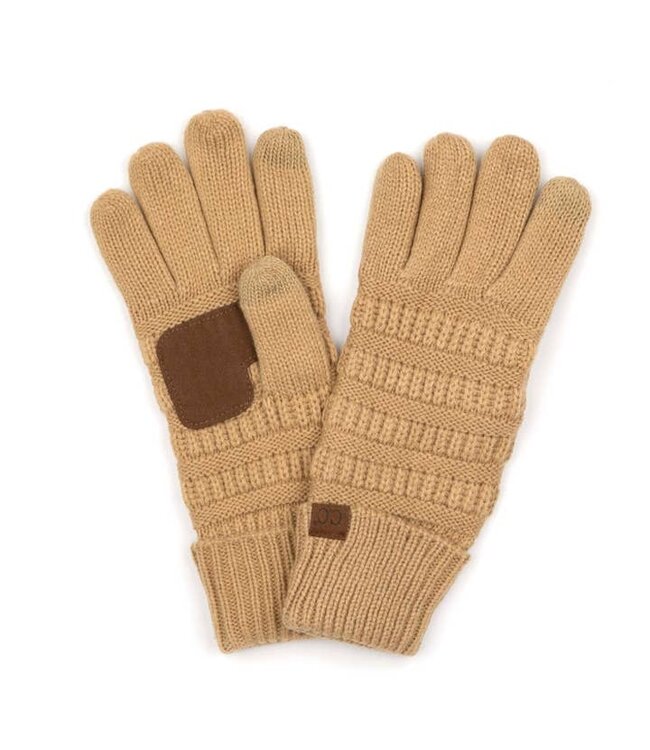 Cc Fleece Lined Touchscreen Gloves