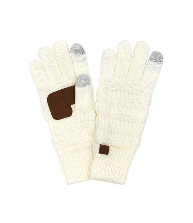Cc Fleece Lined Touchscreen Gloves