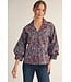 Riley Button Down Floral Top