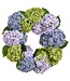 24 Inch Hydrangea Wreath Mixed