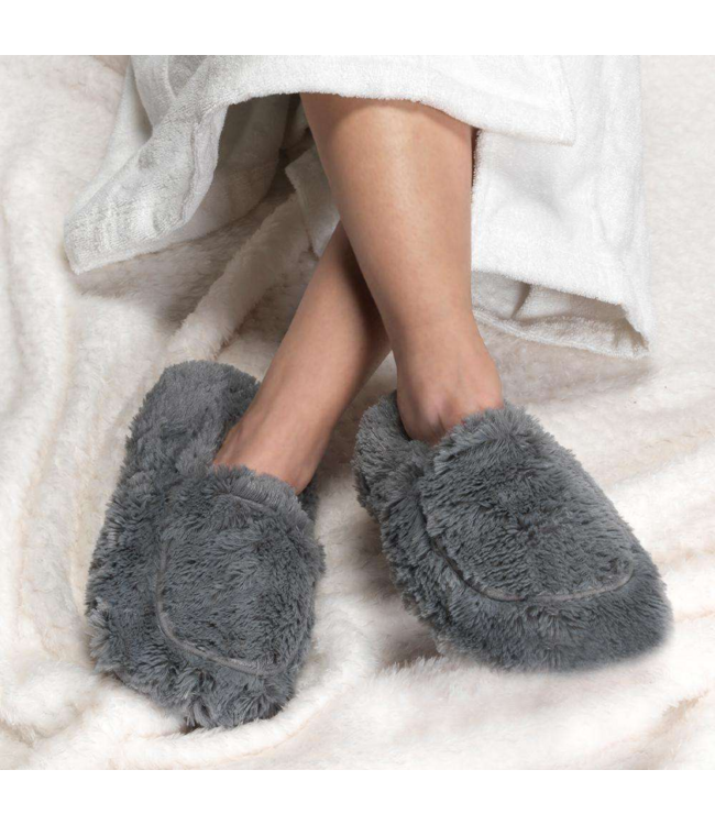 WARMIES Gray Warmies Slippers