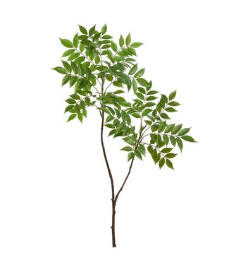 43 Inch Sumac Leaf Spray Green