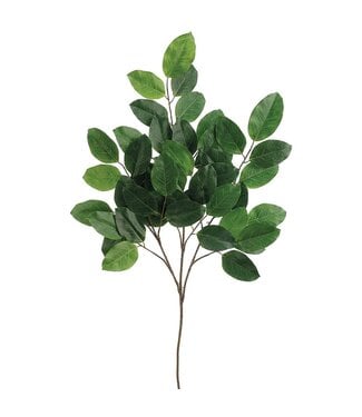 37 Inch Banyon Leaf Spray x14 Two Tone Green