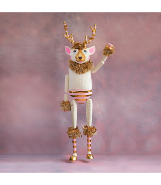 GLITTERVILLE La Renee the Reindeer Display