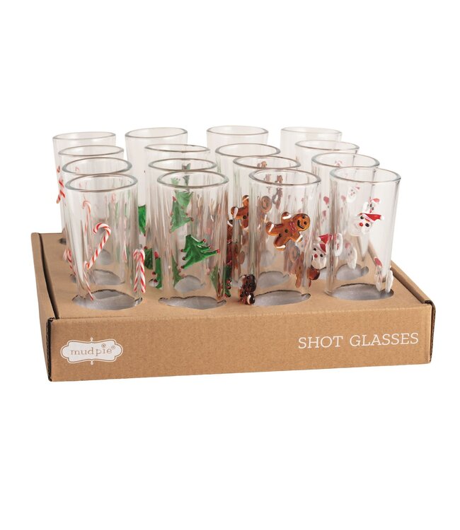 Christmas Shotglass - Sold Individually