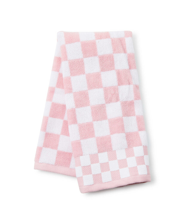 MACKENZIE CHILDS Rosy Check Hand Towel