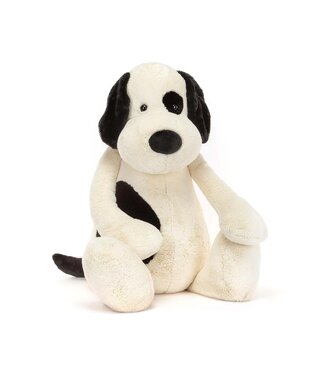 JELLYCAT Bashful Black & Cream Puppy Gigantic