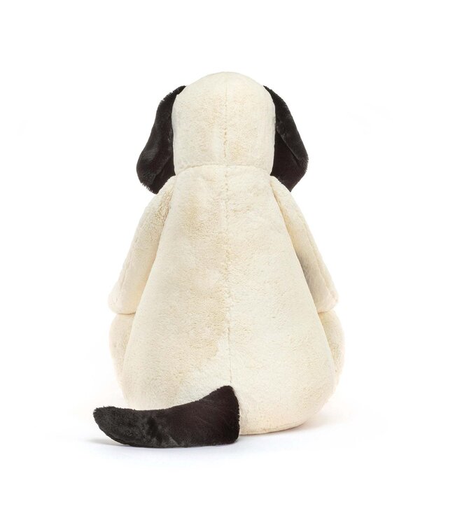 JELLYCAT Bashful Black & Cream Puppy Gigantic