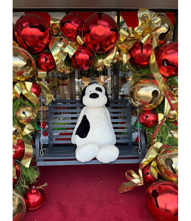 JELLYCAT Bashful Black & Cream Puppy Gigantic