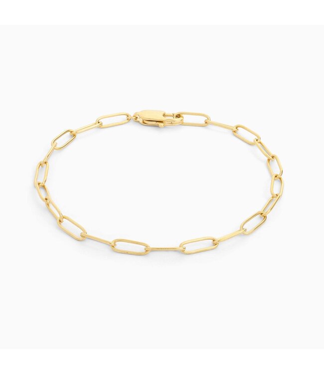 ELLA STEIN Charm Paperclip Bracelet