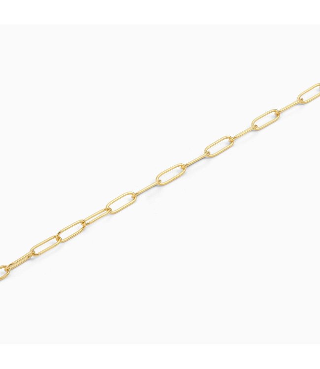 ELLA STEIN Charm Paperclip Bracelet