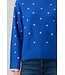 Luxie Polka Dot Contrast Sweater