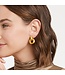 JULIE VOS Cannes Doorknocker Earring Gold