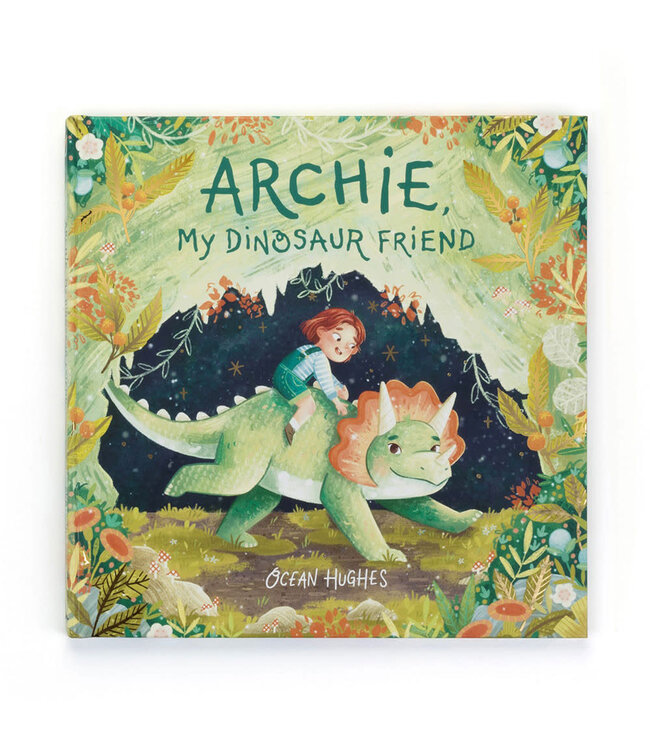 JELLYCAT Archie, My Dinosaur Friend Book