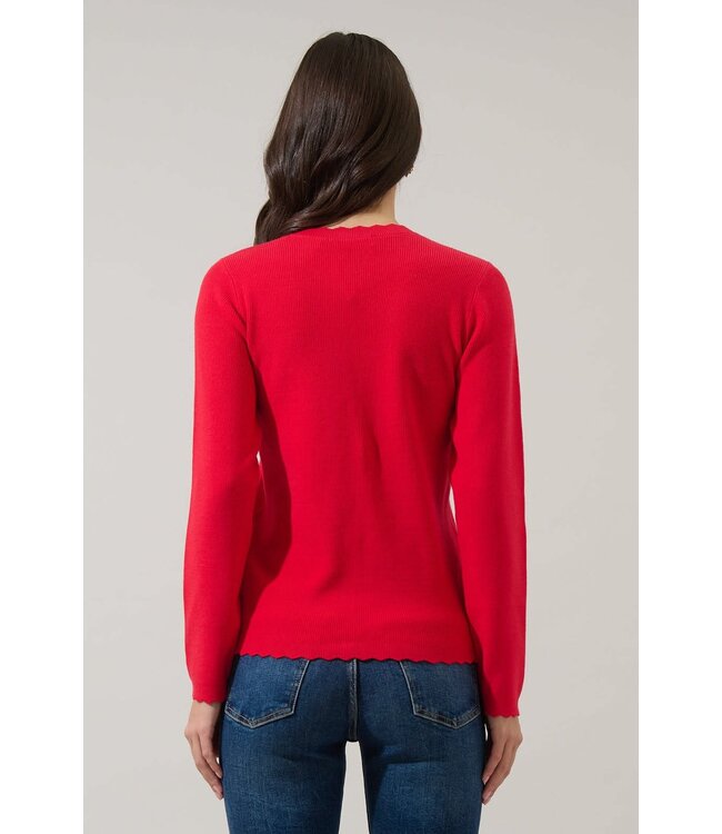Debby Scallop Sweater