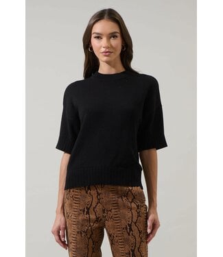 Novah Drop Shoulder Sweater Top