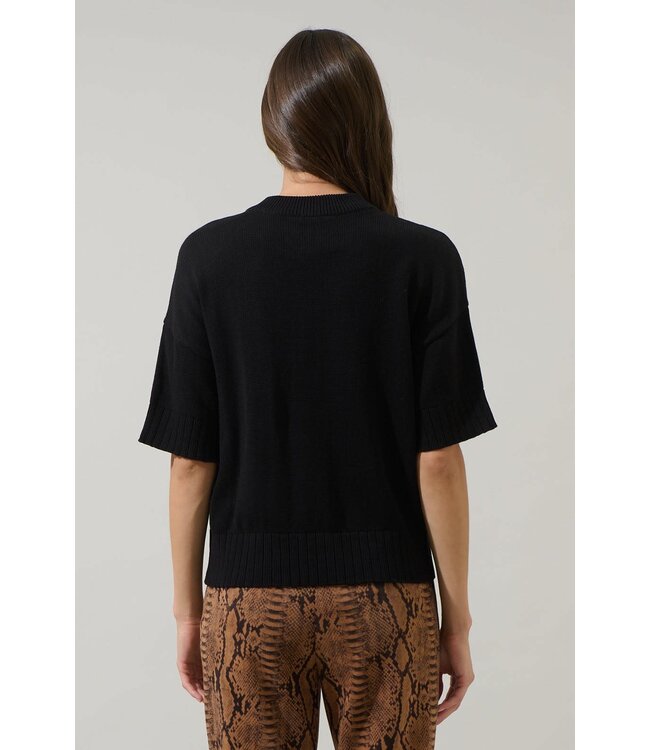 Novah Drop Shoulder Sweater Top