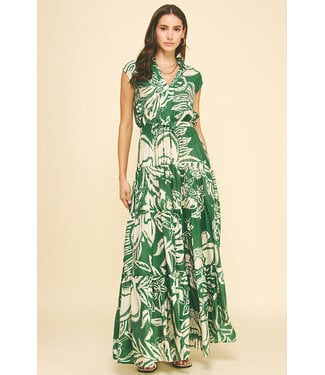 Megan Floral Tiered Maxi Dress