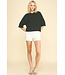 Meredith Short Sleeve Sweater Top