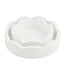 Round Mini Scalloped Tray - Sold Individually