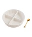 Woven Stoneware Tidbit Server Set