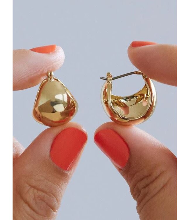 Abby Gold Hoop Earrings