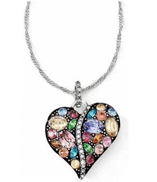 BRIGHTON Trust Your Journey Heart Necklace
