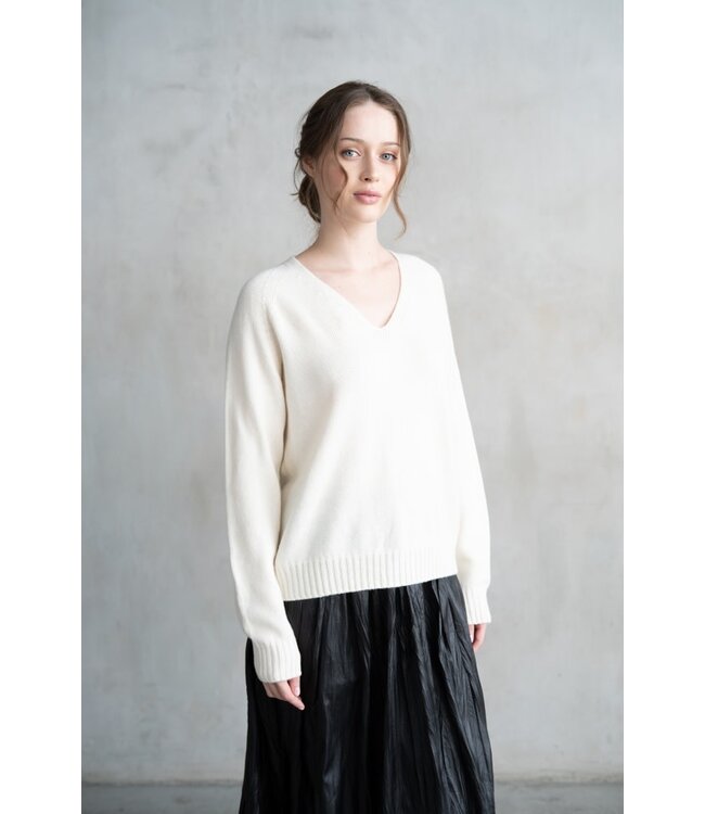 Zainab V-Neck Regular Long Sleeve Sweater