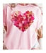 Brushstroke Valentine Heart Watercolor Love Graphic Tee