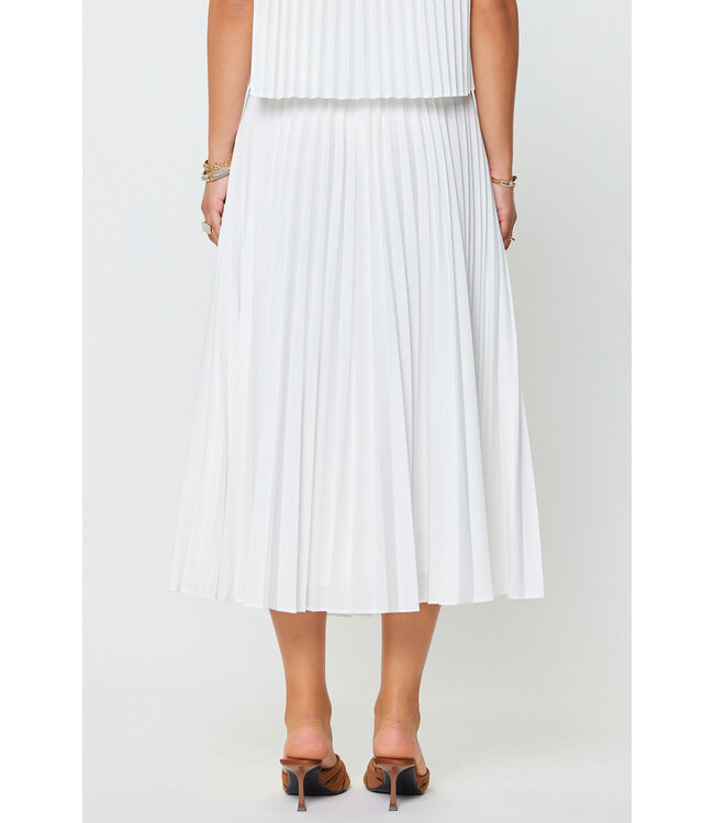 Ivy Pleated Maxi Skirt