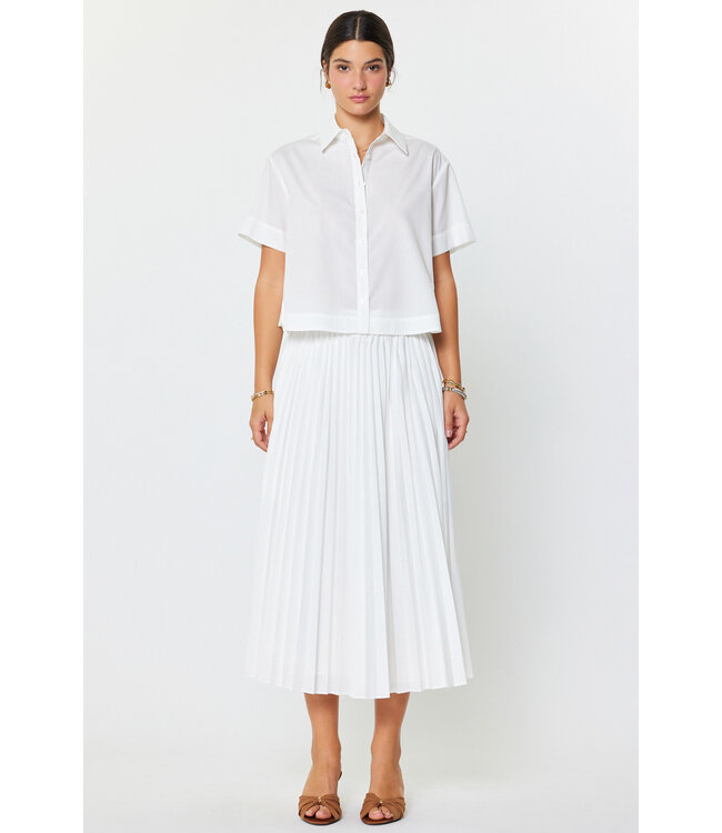 Ivy Pleated Maxi Skirt