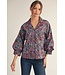 Riley Button Down Floral Top