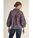 Riley Button Down Floral Top