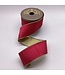 Slub Dupion Metallic Gold Back Ribbon