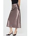 Eileen Elasticated Waist Midi Length Bias Skirt