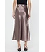 Eileen Elasticated Waist Midi Length Bias Skirt