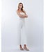 Anna High Rise Drawstring WB Crop Wide Leg Jeans