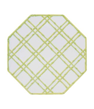 Bamboo Screen Moss Green Placemat