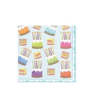 Cake Frosting-Paper Linen Cocktail Napkins